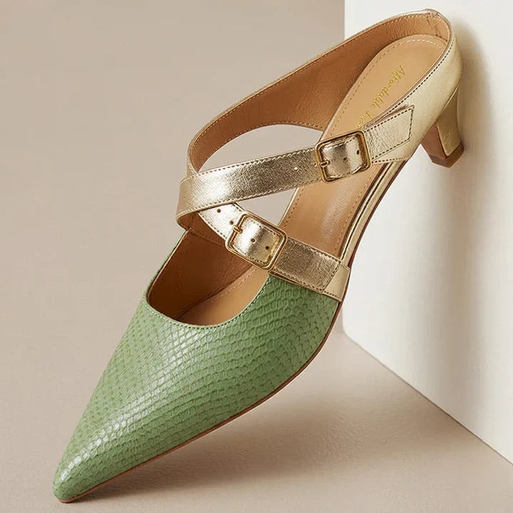 Mule in vera pelle Zelle