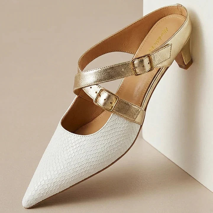 Mule in vera pelle Zelle
