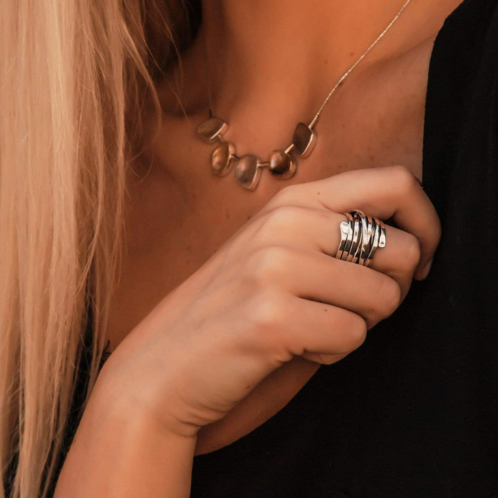 Anello in Argento Vintage Elegante