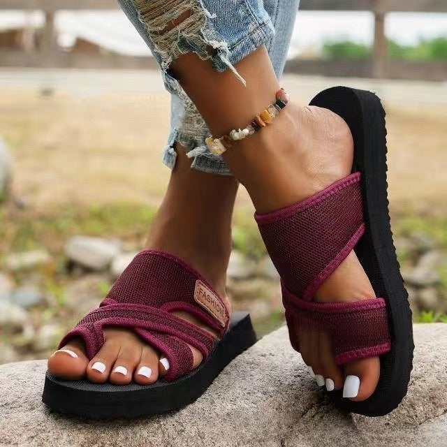 Nadette | Sandali Slide Confortevoli Imbottiti