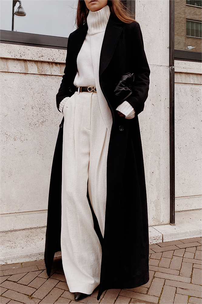 Cappotto Maxi Lungo in Lana