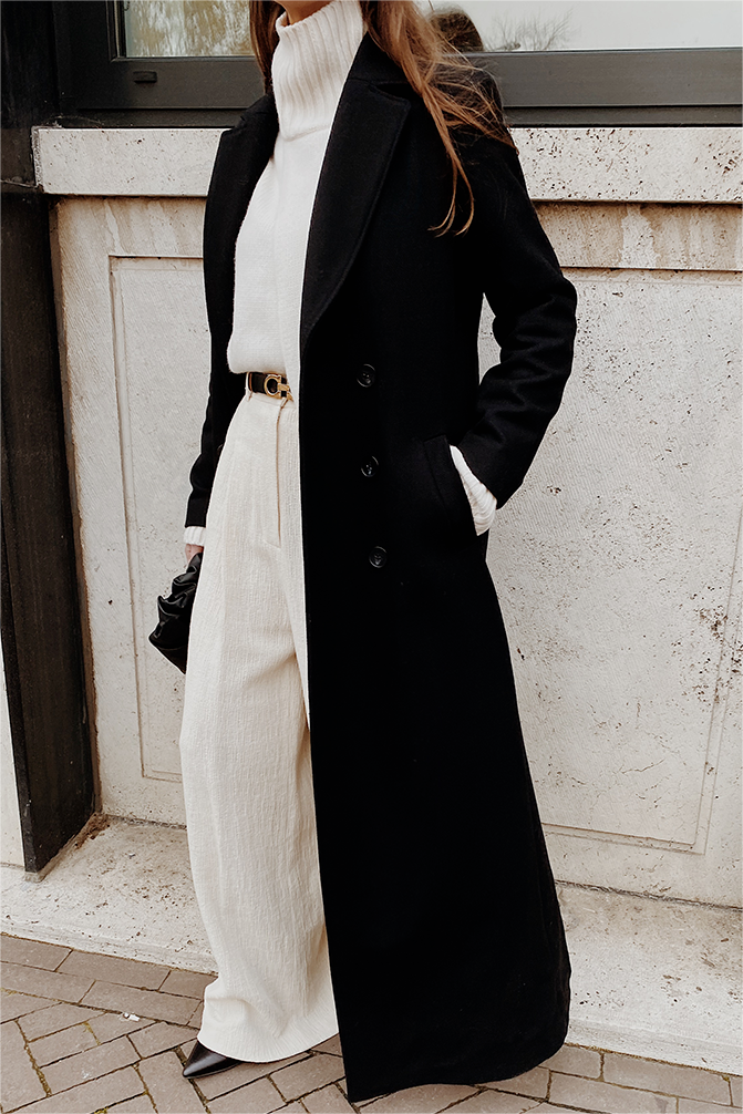 Cappotto Maxi Lungo in Lana