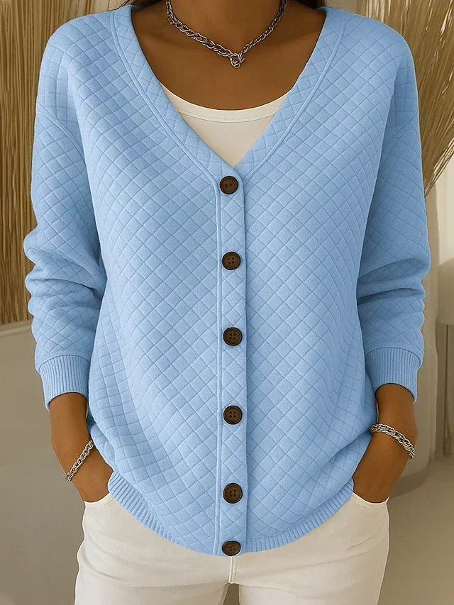 Laverne™ | Cardigan a Bottoni Trapuntato