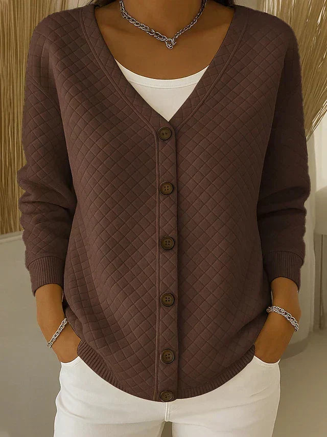 Laverne™ | Cardigan a Bottoni Trapuntato