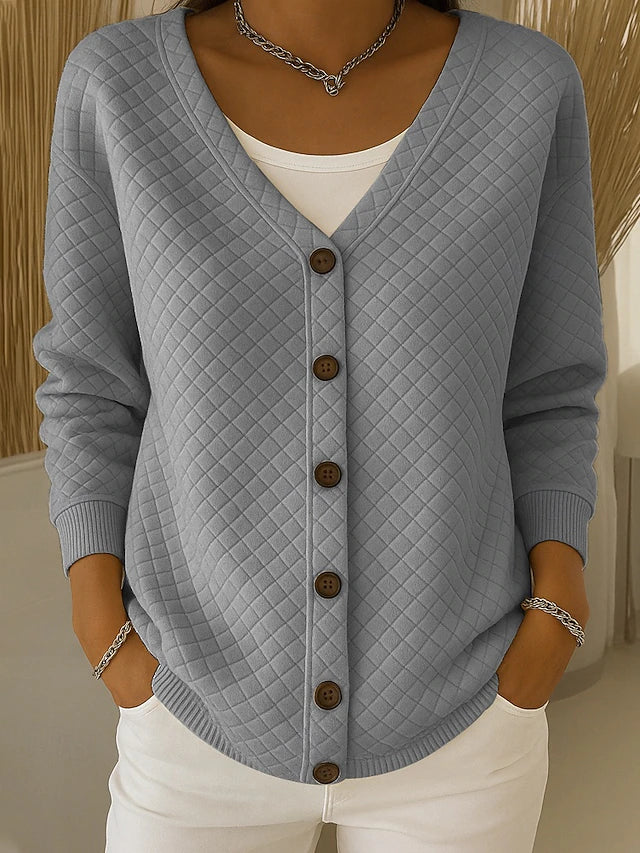 Laverne™ | Cardigan a Bottoni Trapuntato