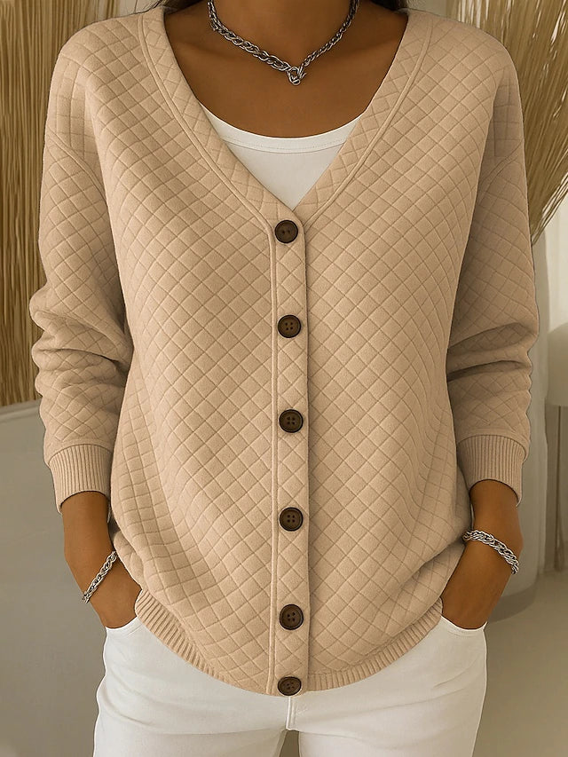 Laverne™ | Cardigan a Bottoni Trapuntato