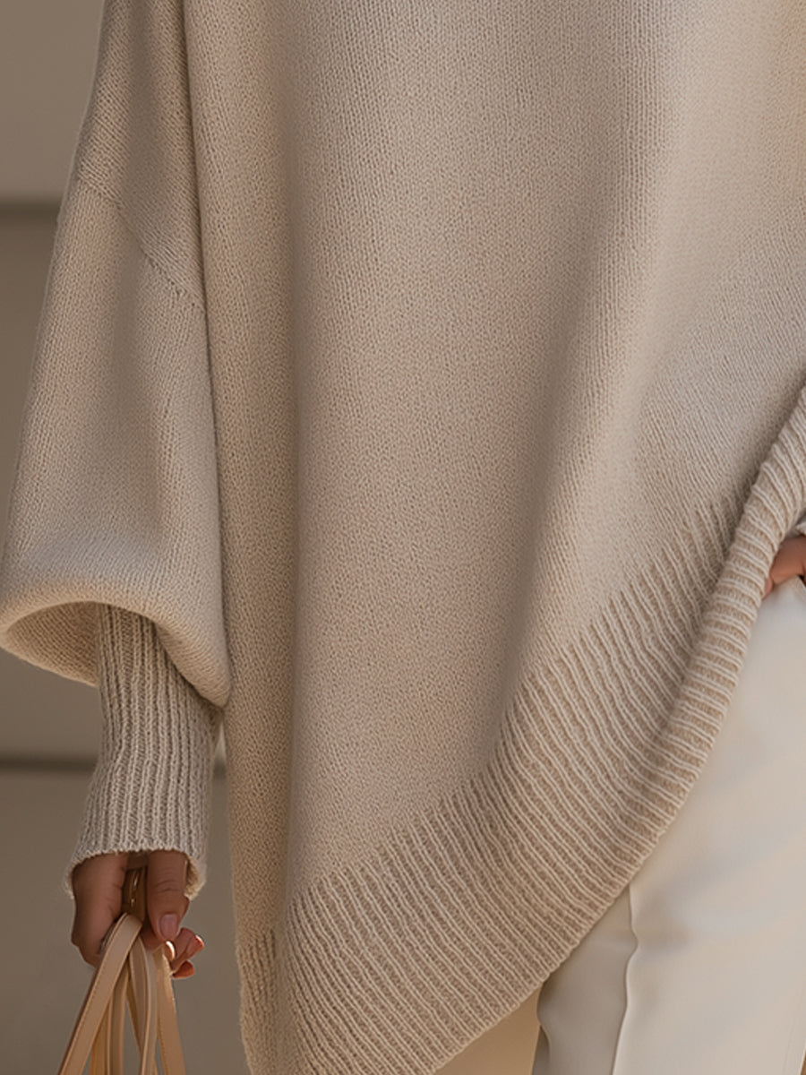 Isolde | Maglione Oversize con Drappeggio