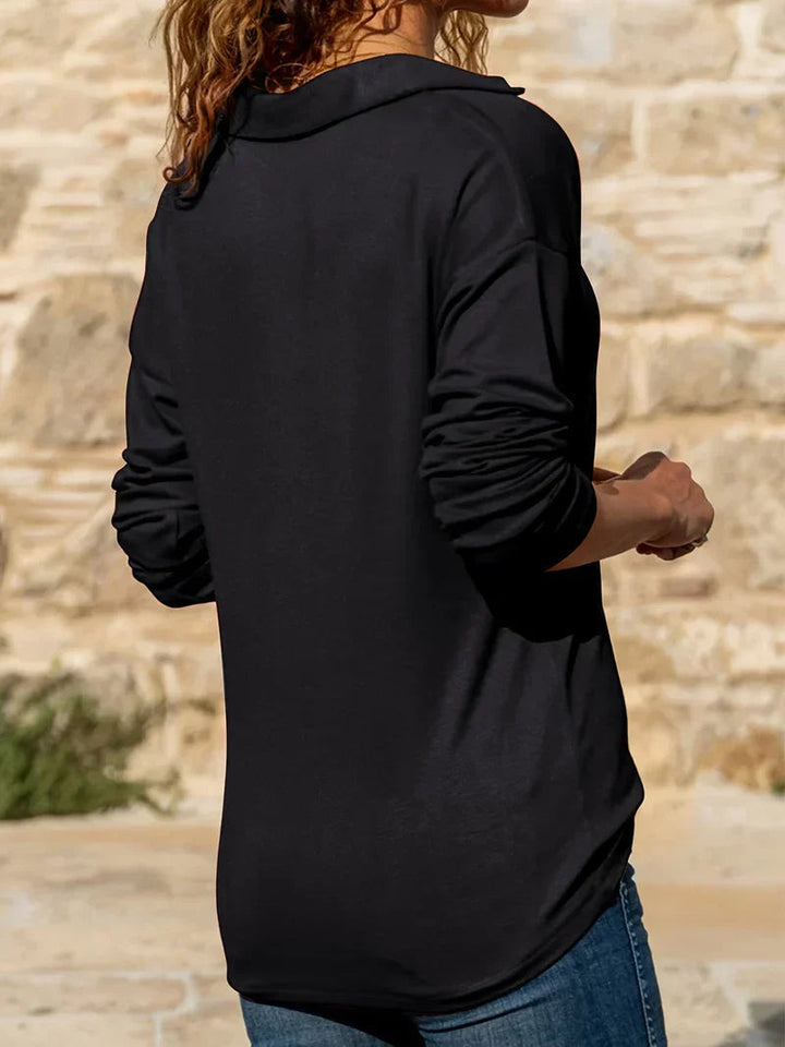 Georgia | Top Mezza Zip Raffinato