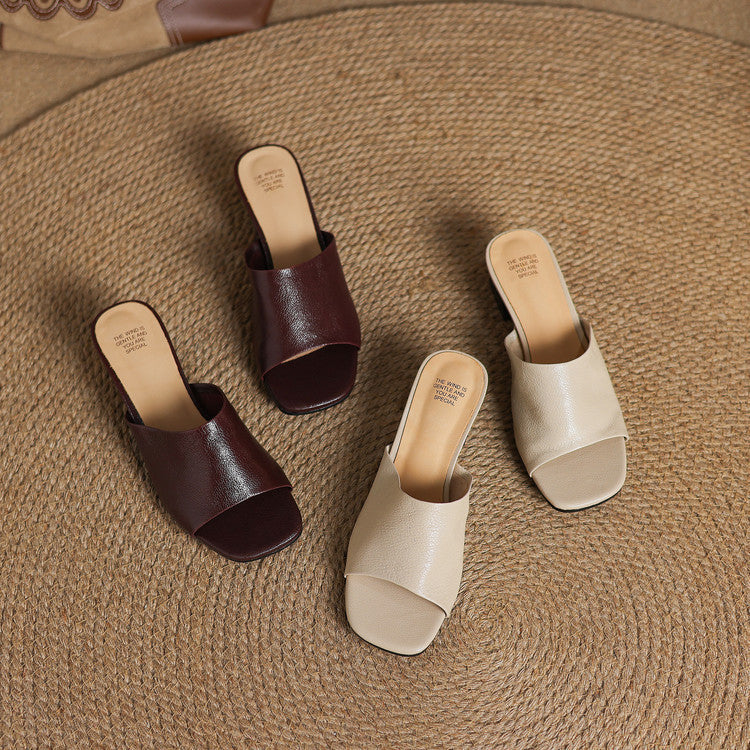 Mule in Vera Pelle