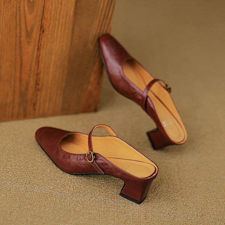 Mule in Vera Pelle Vian