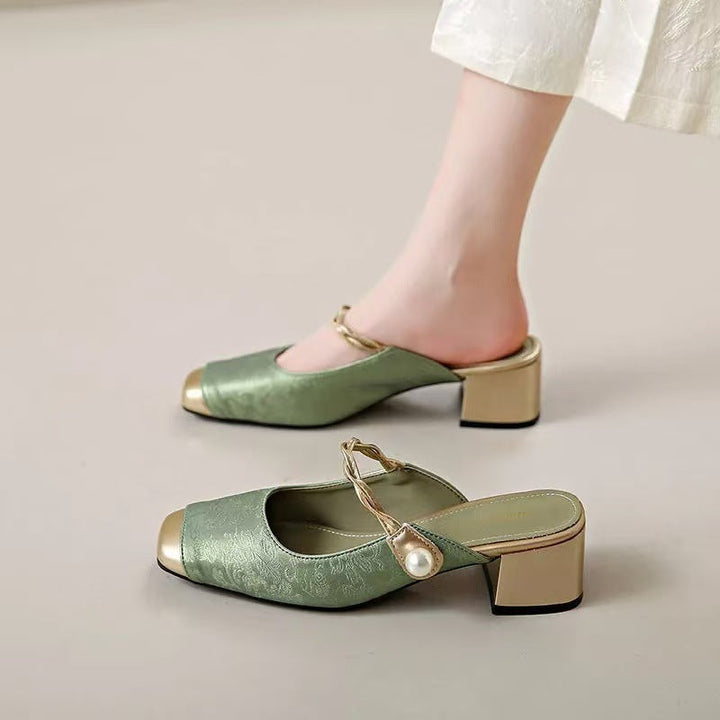 Mule in Vera Pelle Melina