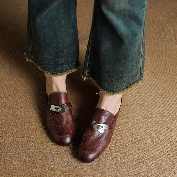 Mules in Vera Pelle Carla
