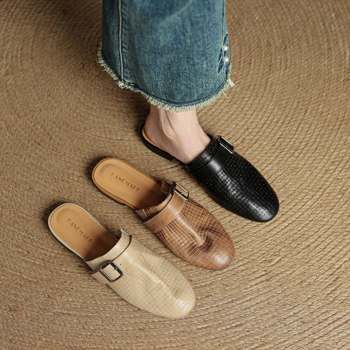 Mule in Vera Pelle Emrie