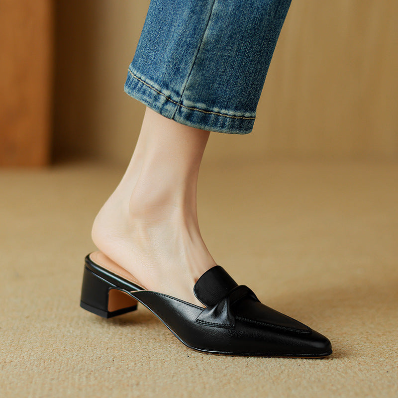 Mule in Vera Pelle Erlen