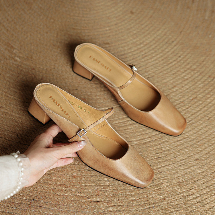 Mule in Vera Pelle Esmer