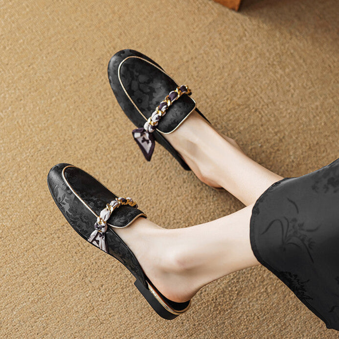 Mule in Vera Pelle Lumor
