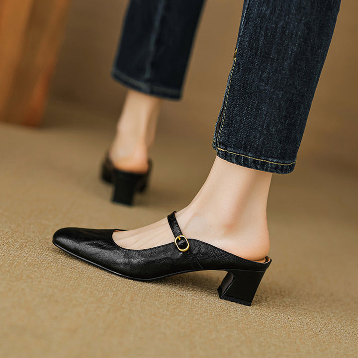Mule in Vera Pelle Vian