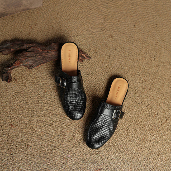 Mule in Vera Pelle Emrie