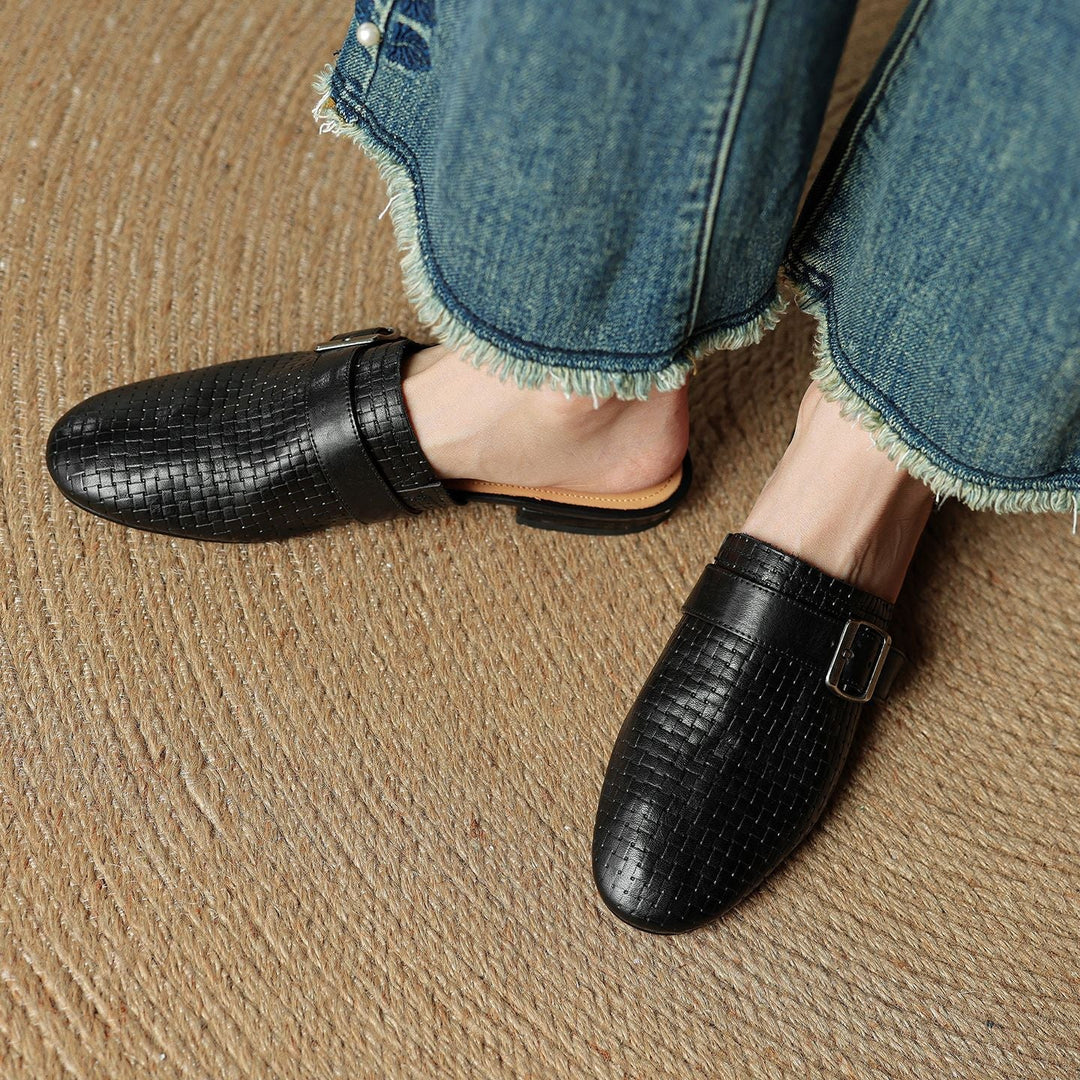 Mule in Vera Pelle Emrie