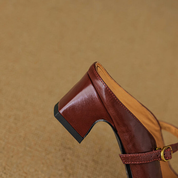 Mule in Vera Pelle Vian