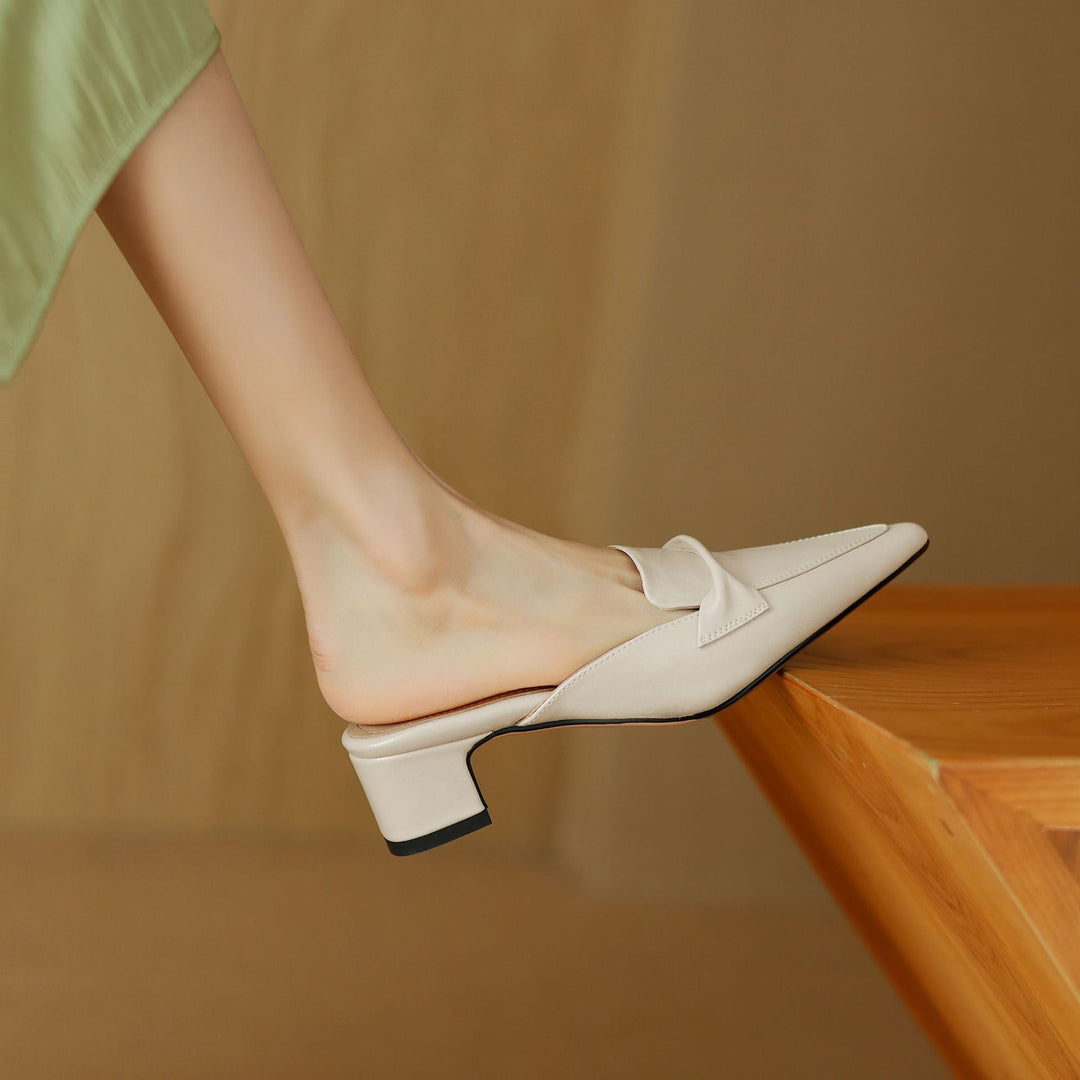 Mule in Vera Pelle Erlen