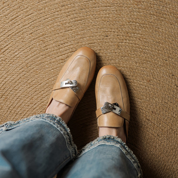 Mules in Vera Pelle Carla