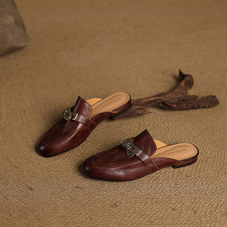 Mules in Vera Pelle Carla