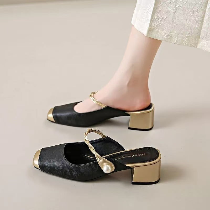 Mule in Vera Pelle Melina