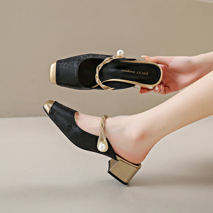 Mule in Vera Pelle Melina
