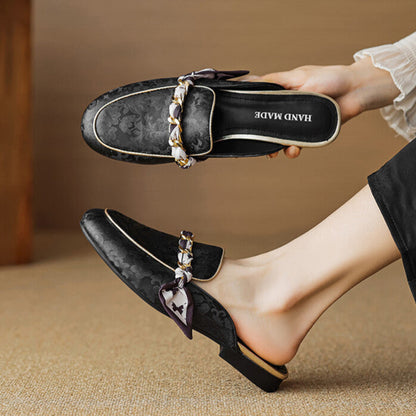 Mule in Vera Pelle Lumor
