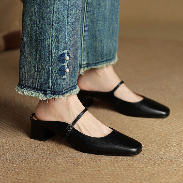 Mule in Vera Pelle Esmer