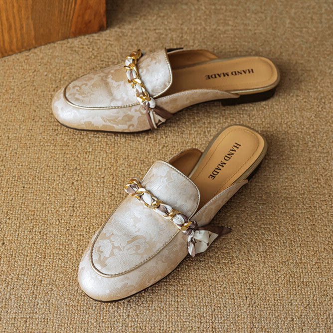 Mule in Vera Pelle Lumor