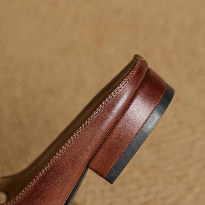 Mule in Vera Pelle Merisa