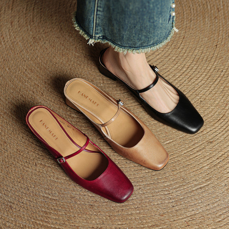 Mule in Vera Pelle Esmer