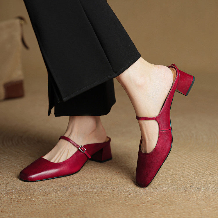 Mule in Vera Pelle Esmer