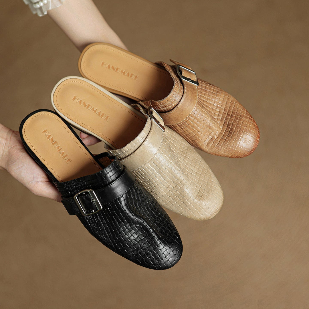 Mule in Vera Pelle Emrie