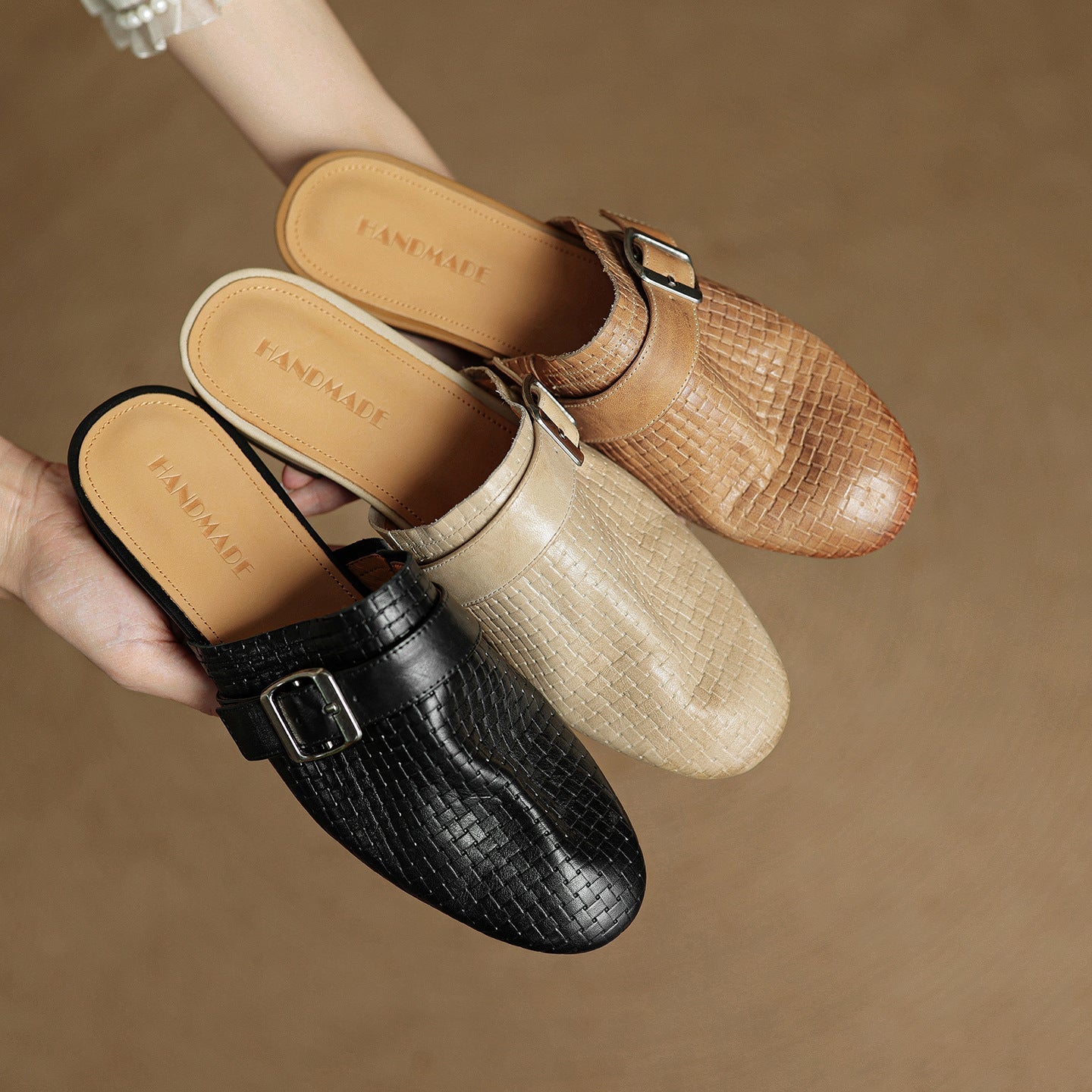 Mule in Vera Pelle Emrie
