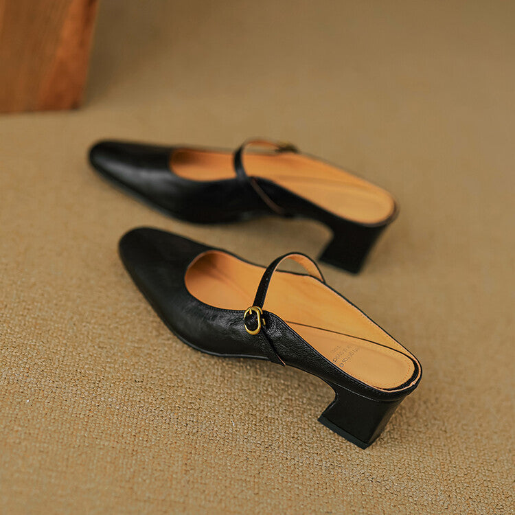 Mule in Vera Pelle Vian