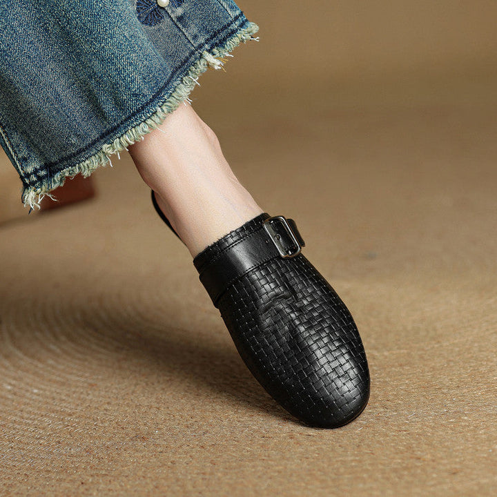 Mule in Vera Pelle Emrie