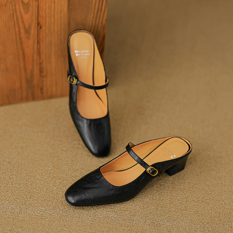 Mule in Vera Pelle Vian