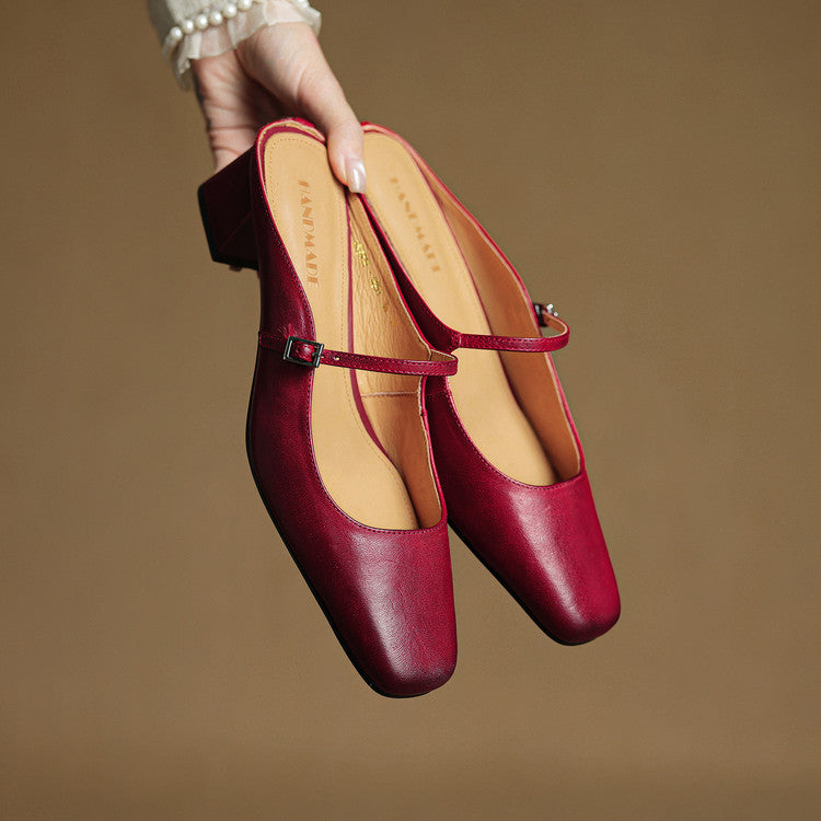 Mule in Vera Pelle Esmer