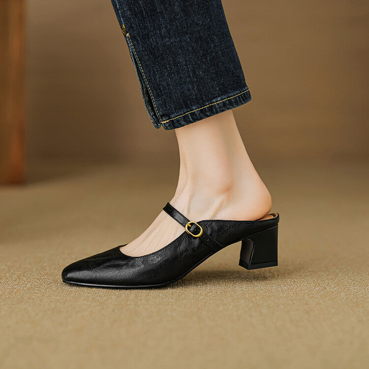 Mule in Vera Pelle Vian