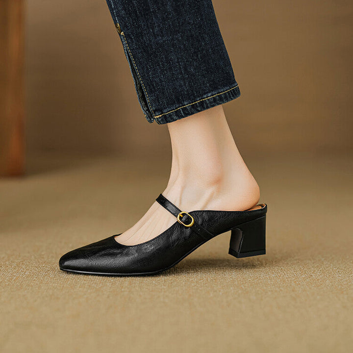 Mule in Vera Pelle Vian