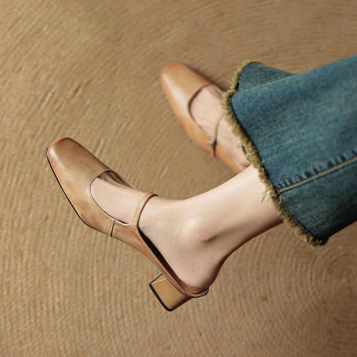 Mule in Vera Pelle Esmer