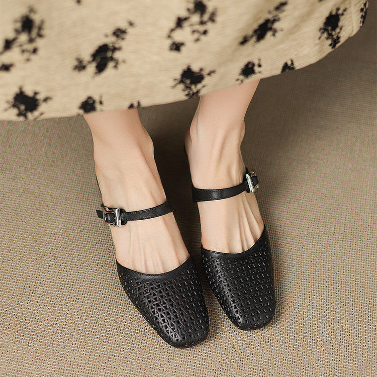 Mule in Vera Pelle Ovia