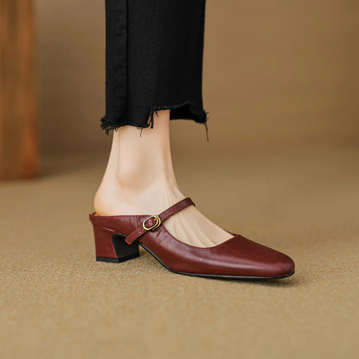 Mule in Vera Pelle Vian