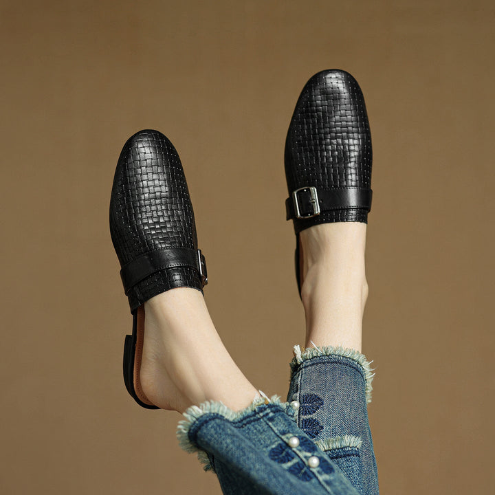 Mule in Vera Pelle Emrie