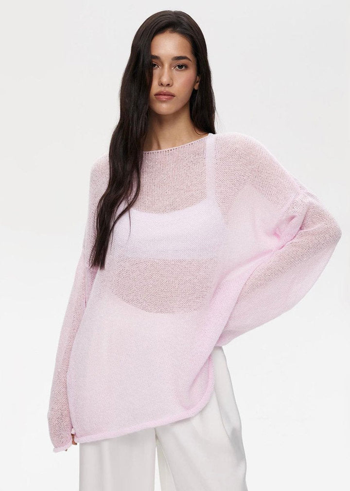 Elise | Maglione Leggero a Collo Barchetta