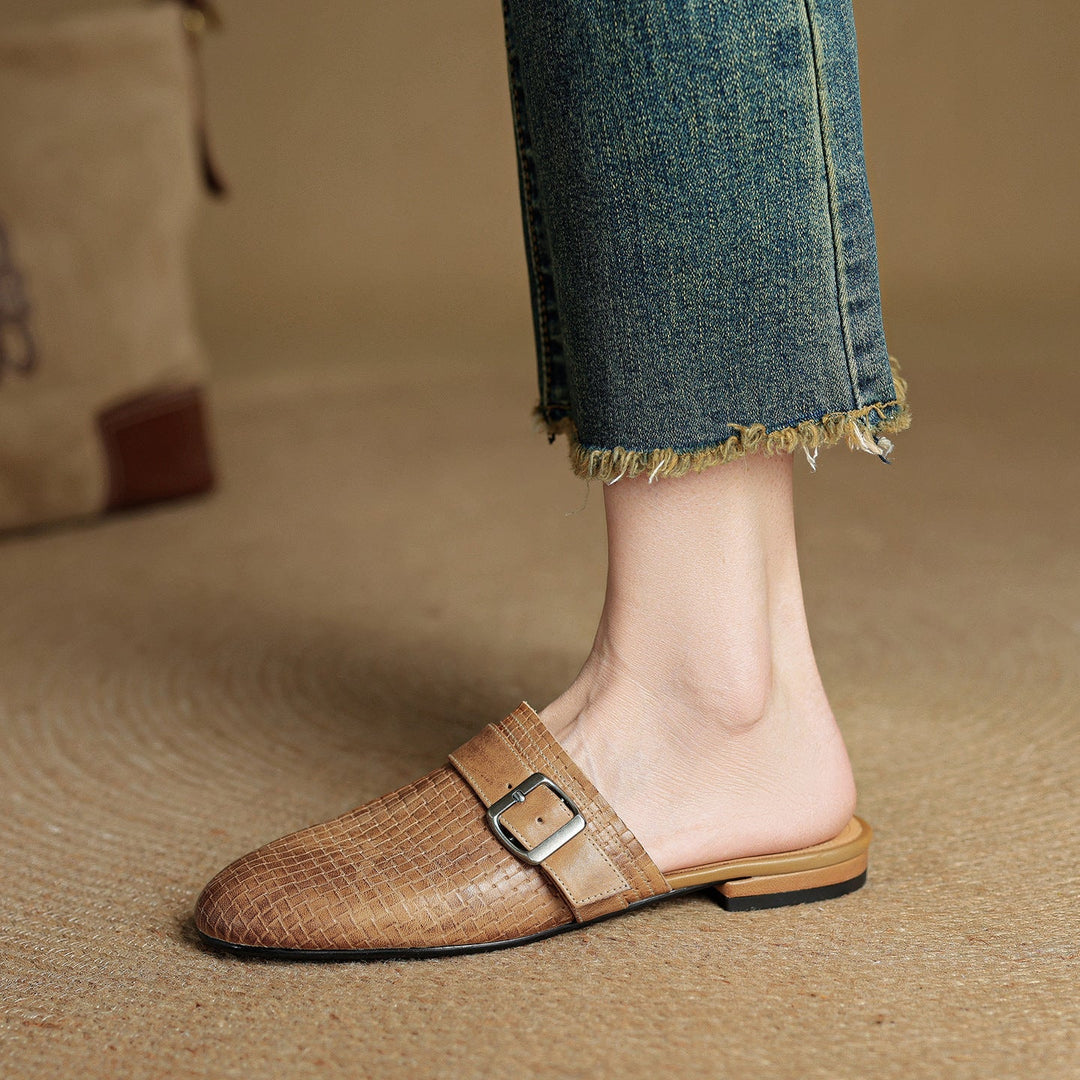 Mule in Vera Pelle Emrie