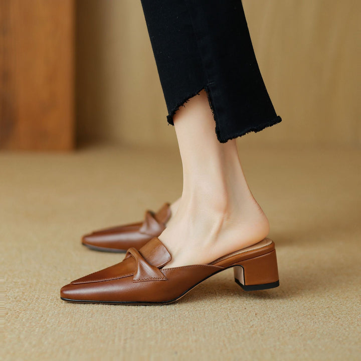 Mule in Vera Pelle Erlen